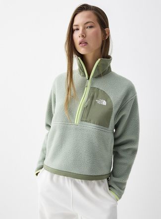 The North Face Womens Yumiori zip-neck brushed polar fleece sweater