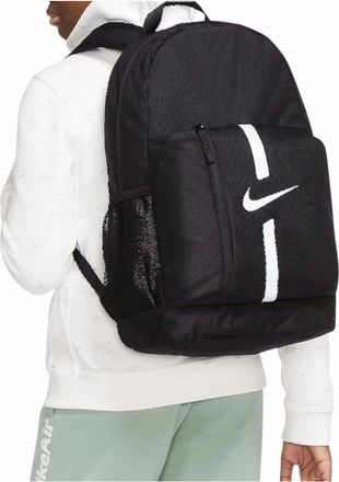 Nike Kids Backpack DA2571 School Bag 22L Travel Sports Football Rucksack Black