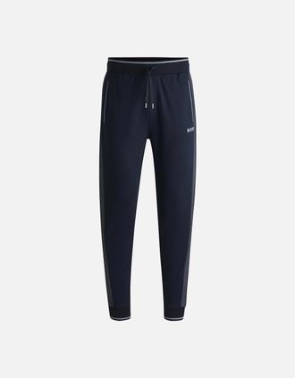 HUGO BOSS Mens Hugo Boss Mens Dark Blue Jogging Bottoms. - Black - Size: 44/Regular