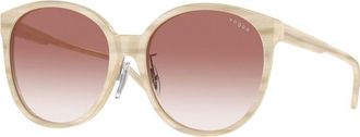Vogue Womens VO5509SF-30708D VO5509SF 57 30708D Sunglasses - Beige - One Size
