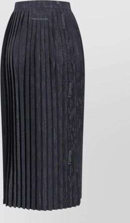 Maison Margiela midi pleated skirt