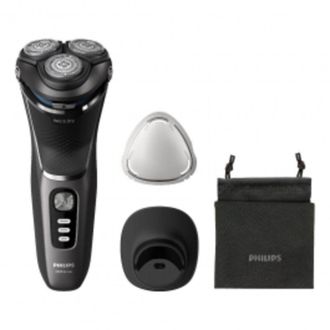 Philips Shaver 3000 Series S3343-13 Rasoio Barba Skinprotect Nero e Grigio