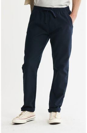 J.A.C.H.S. Cotton Twill Drawstring Pants in Navy at Nordstrom, Size Xx-Large