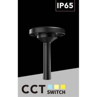 Trade Shop Trade Shop Traesio - Trade Shop - Faretto Led Cct 3 Tonalit&agrave; Di Colore Solare Ricaricabile Impermeabile Ip65 Fy-3c