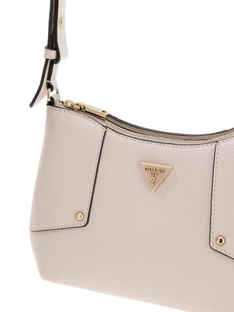 Guess Womens Shoulder Bag Stone Polyurethane - Shoulder-Bags