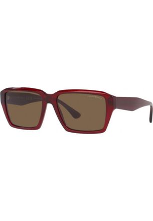 Emporio Armani Mens EA4186 58 507573 Sunglasses - Red - One Size