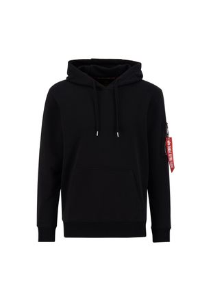 Alpha Industries Hoodie ALPHA INDUSTRIES R Print Hoodie, Herren, Gr. XL, schwarz, Obermaterial: 80% Baumwolle, 20% Polyester, regular fit, Sweatshirts Hoodie
