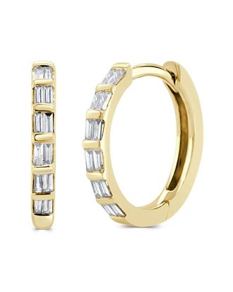 Sabrina Designs 14K 0.21 Ct. Tw. Diamond Huggie Earring