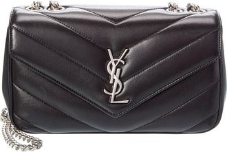 Saint Laurent Loulou Small Leather Shoulder Bag