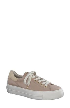 Paul Green Urban Platform Sneaker in Antelope Sand Combo at Nordstrom, Size 10.5Us