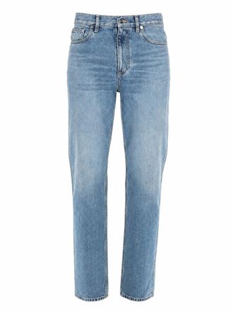 Gucci Slim Fit Cotton Denim Jeans - Blue