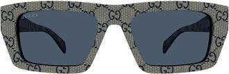 Gucci Gg 2020S Zonnebril - Heren - Zonnebrillen - Beige - 54 MM - Accessoires