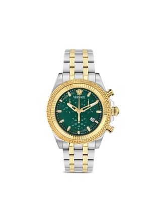 Versace Grecca-logo 43mm - Green