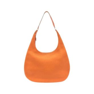 Herm&egrave;s Pre-owned Gao Togo Shoulder Bag - Dames - Pre-owned - Oranje - Maat: ONE Size Leer
