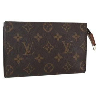 Louis Vuitton Pre-owned Clutches, female, Brown, Size: ONE SIZE Pre-owned Canvas Clutch