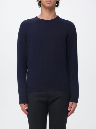 Malo Pure Cashmere Crewneck Jumper with Ribbed Trims