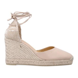 Castaner Wedges, female, Beige, Size: 10 US Carina Espadrilles
