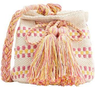 8 by YOOX ORGANIC COTTON MINI CROSS-BODY BUCKET BAG