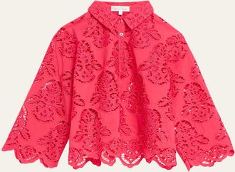 Cara Cara Erica Embroidered Top