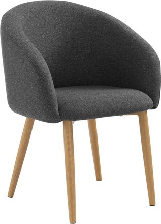 Salesfever Armlehnstuhl »Komfortabler Esszimmerstuhl mit Stil« (Set) 2 Stk.Oeko-Tex zertifiziert und PFC-frei