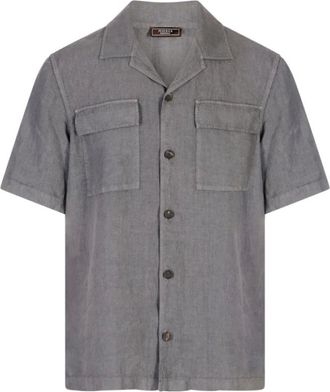 PESERICO Hombre, Camisas, Azul, Talla: XL