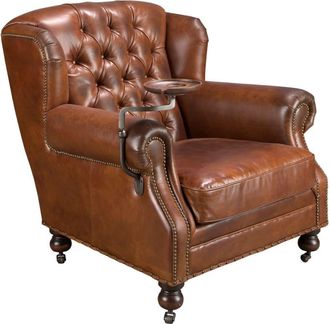 Angel Cerd&aacute; Sill&oacute;n chester piel marr&oacute;n co&ntilde;ac