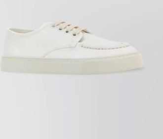 Prada canvas low-top sneakers