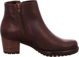Gabor Stiefelette 76.653 - Dames - Laarzen met Hak - Bruin - 38 1/2 EU - Leer - Schoenen