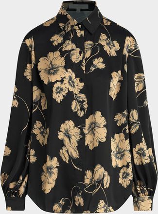 Favorite Daughter The Lanie Button-Front Blouse