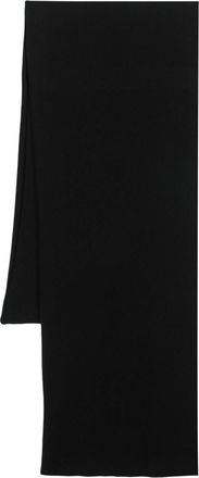 Drumohr ribbed-knit cashmere scarf - men - Cashmere - One Size - Black