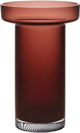 Orrefors Limelight Tall Vase in Caramel at Nordstrom Rack