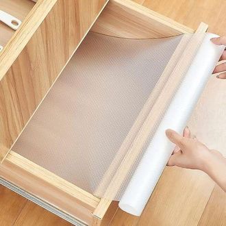 OEM Forro Antideslizante Para Cajones, Impermeable Y Lavable, De Eva Transparente, 30x500cm, Forro Impermeable Transparente Para Nevera, Forro Para Armari