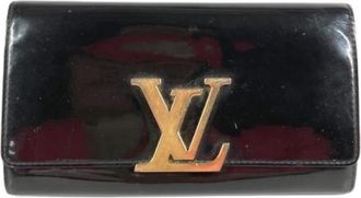 Louis Vuitton Pre-owned Vintage Lange Portemonnee (Bi-fold) - Dames - Vintage Accessoires - Zwart - ONE Size - Vintage