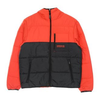 adidas Omkeerbare Puffer Jacket - Heren - Ski Jassen - Veelkleurig - S - Polyester - Fitness