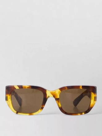Bottega Veneta bv1400s acetate rectangular squared sunglasses