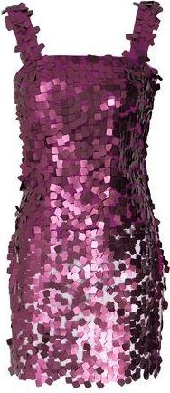 8 by YOOX SEQUIN SLIP MINI DRESS