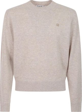 Acne Studios Jersey de cuello redondo - Knitwear - Hombre - Gris - XL