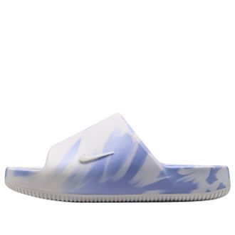 Nike (WMNS) Nike Calm 2.0 Marbled Slides Summit White Football Grey II7271-101