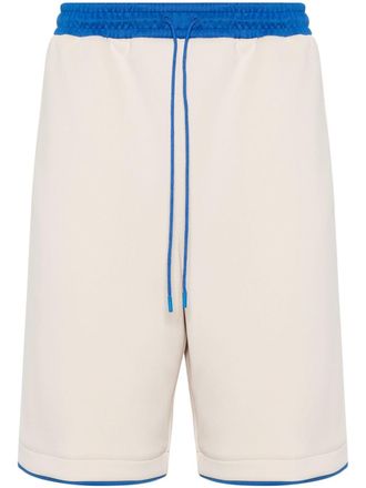 Gucci Trainingsshorts met logo-applicatie - Beige