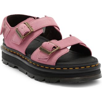Dr. Martens Zebzag Sandal in Dusty Rose at Nordstrom, Size 11Us