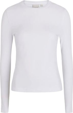 Varley T-shirt Edna a maniche lunghe - Bianco