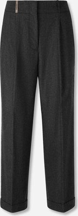 PESERICO Wool Dress Trousers