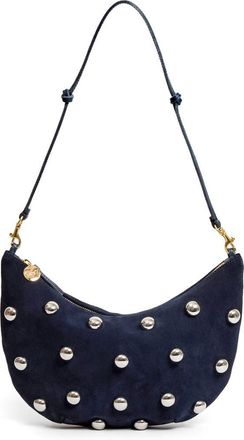 Clare Vivier Lune Shoulder Bag in Navy at Nordstrom