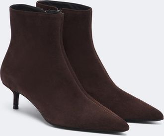 Staud Sebastian suede ankle boots