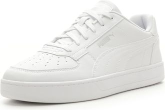 Puma Mens Caven 2.0 Sneaker White Silver, 8 UK