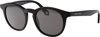 Giorgio Armani Mens Sunglasses Black Acetate