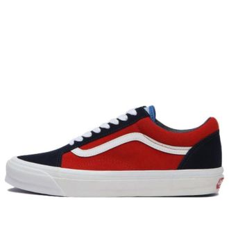 Vans OG Old Skool LX Off The Wall Navy Red VN0A4P3XY9T