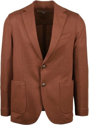 Circolo 1901 Blazer Sfiancato - Heren - Blazers - Bruin - M - Wol - Jassen