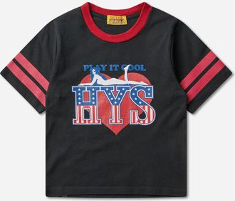 Hysteric Glamour Women s Play It Cool T-Shirt Black