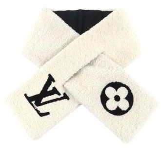 Louis Vuitton Pre-owned Scarves, female, Beige, Size: ONE SIZE Pre-owned Stole